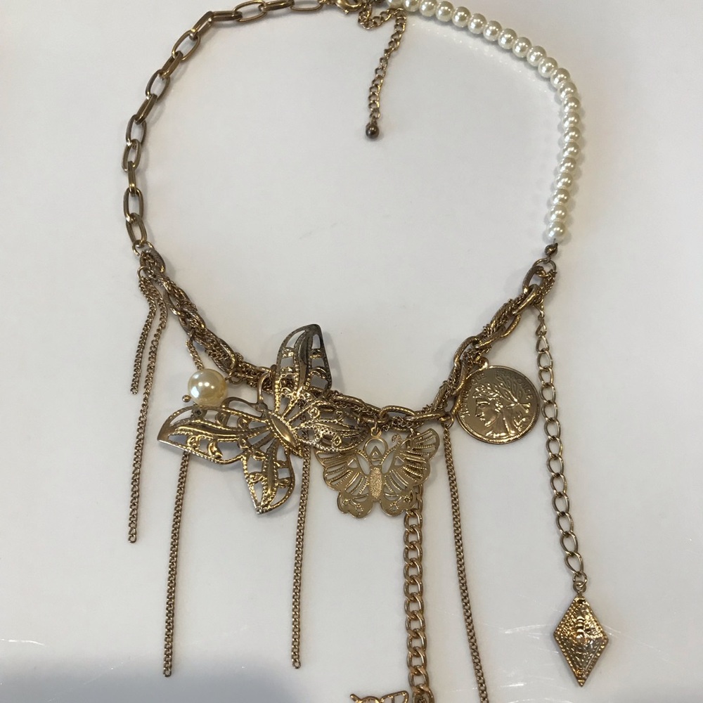 Steampunk vibe necklace